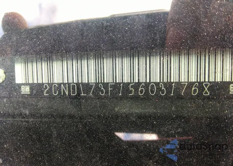 2005 Chevrolet Equinox Lt из США, поврежденный, VIN 2CNDL73F156031768